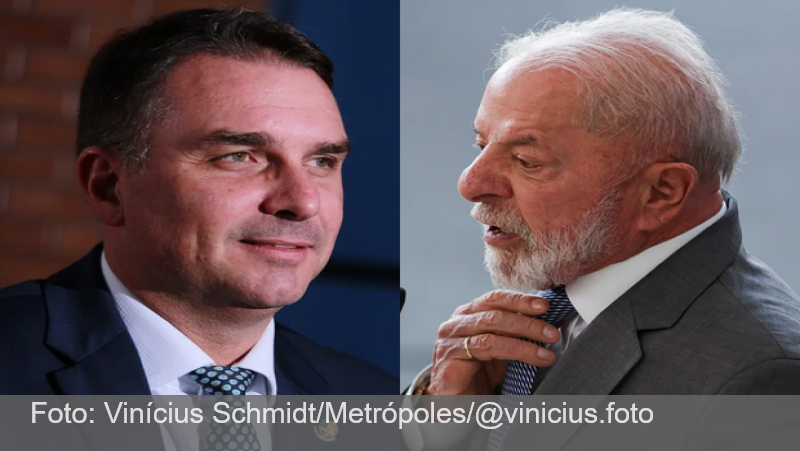 BTG/Nexus: Flávio é rejeitado por 51% dos eleitores e Lula, por 49%
