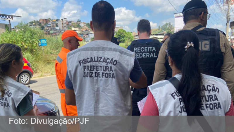 Operação “Luminis” autua atividades irregulares em estabelecimentos na Zona Norte de Juiz de Fora