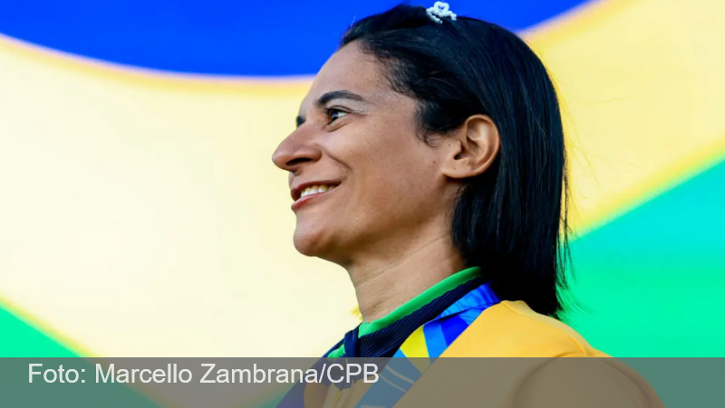 Com dobradinha brasileira, Jerusa Geber vence os 100m e conquista o primeiro ouro em Jogos Paralímpicos