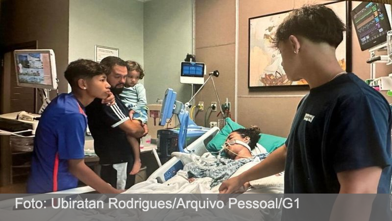 Juiz-forana que voltou dos EUA em estado vegetativo completa um mês internada no Hospital Ana Nery