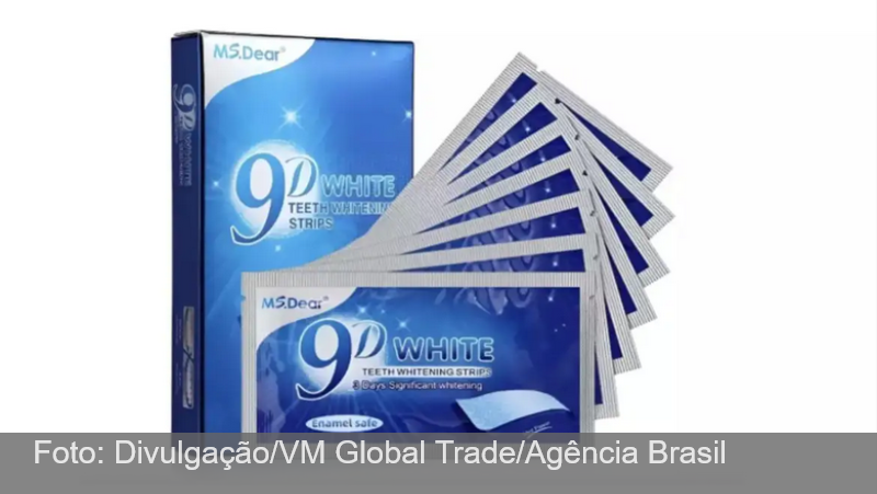Anvisa proíbe marca de fita usada para clareamento dental