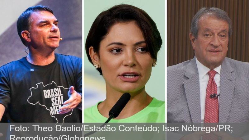 Michelle deixa de seguir enteados em meio à crise na família Bolsonaro