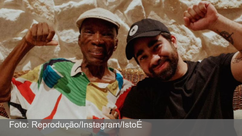 Milton Nascimento comemora Natal com o filho em meio a tratamento de demência