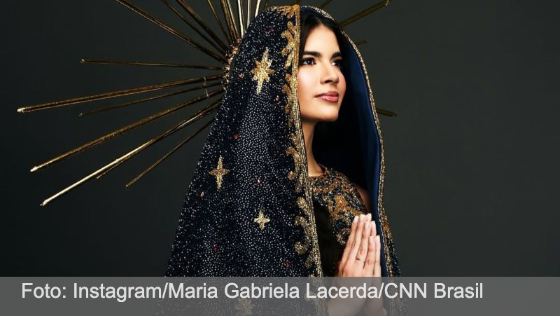 Miss Universo: brasileira usa traje de R$ 130 mil inspirado em Nossa Senhora Aparecida