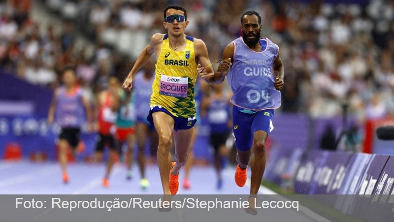 Yeltsin Jacques bate recorde mundial e é bicampeão dos 1.500m nas Paralimpíadas