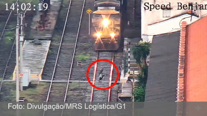 Como pressa, estresse e distração contribuem para imprudência em travessias de trem em Juiz de Fora; cidade é 3ª em acidentes no país