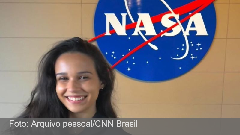 Brasileira de 21 anos treina para se tornar astronauta nos EUA