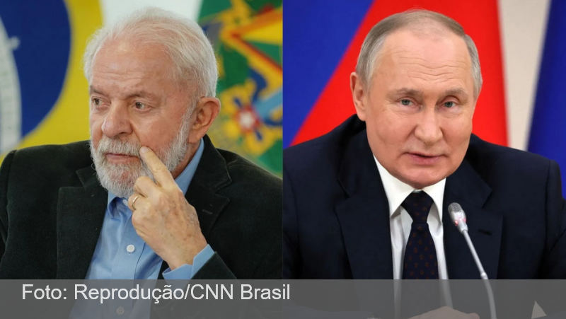 Putin liga para Lula e discute proposta de paz para guerra na Ucrânia