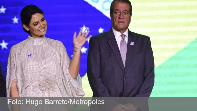 Valdemar tem encontro com Michelle Bolsonaro para selar paz com Flávio