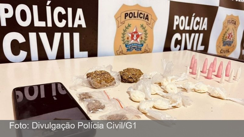 Polícia Civil apreende drogas durante operação no Bairro São Damião em Juiz de Fora