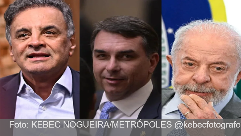 AtlasIntel: líderes mais rejeitados são Aécio, Flávio Bolsonaro e Lula
