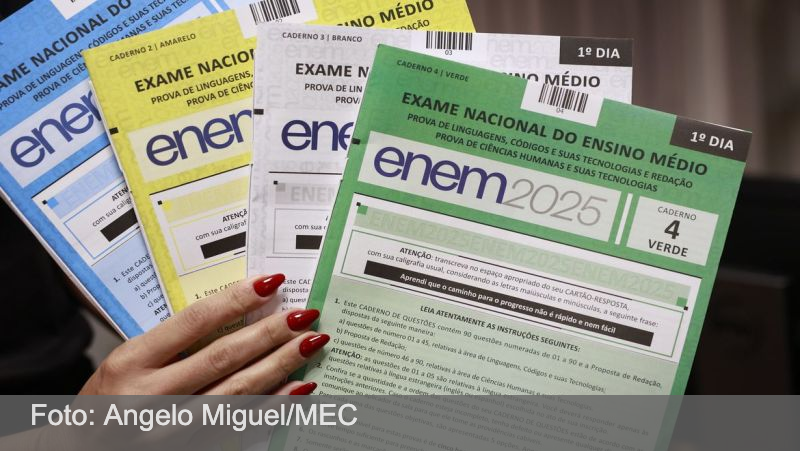 Resultado do Enem será divulgado no dia 16 de janeiro