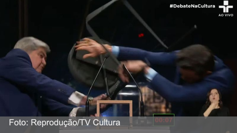 Marçal e Datena entram em acordo judicial e encerram processo por ‘cadeirada’