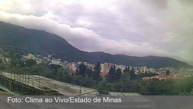Mais da metade de Minas Gerais está sob alerta de chuvas intensas