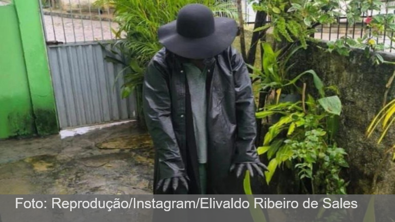 ‘Não foi pra fazer maldade’, diz homem fantasiado que assustou moradores de Xexéu