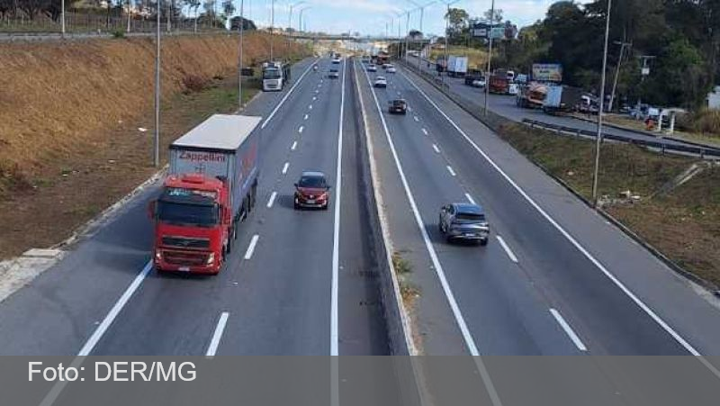 Veículos de grande porte terão tráfego restrito nas rodovias estaduais de MG durante feriado de Semana Santa