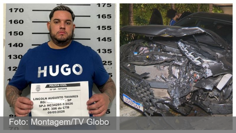 Motorista de Porsche é preso por dirigir embriagado e bater em quatro carros estacionados no Tatuapé, Zona Leste de SP
