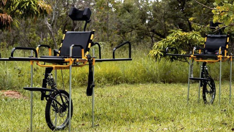 Parques nacionais recebem cadeiras de rodas adaptadas para trilhas