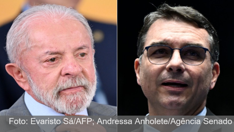 Genial/Quaest: A cinco meses das eleições, Lula e Flávio Bolsonaro mantêm empate técnico; petista volta a ficar numericamente à frente
