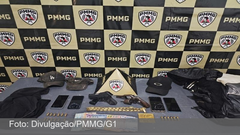 VÍDEO: Após roubos em sequência em Três Rios e Pequeri, grupo acaba preso pela PM