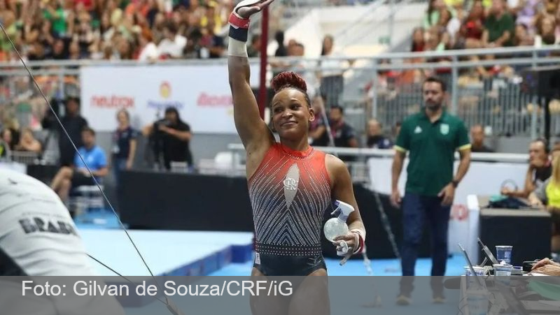 Rebeca Andrade fatura título nas barras e deixa Brasileiro de Ginástica com dois ouros