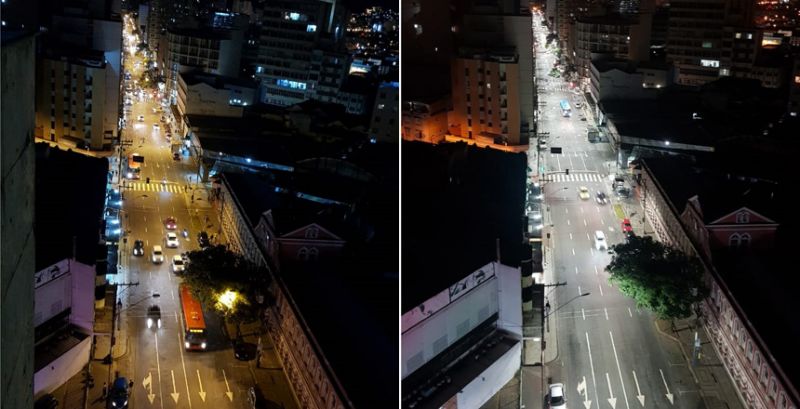 Prefeitura de JF reestrutura iluminação pública na Avenida Getúlio Vargas