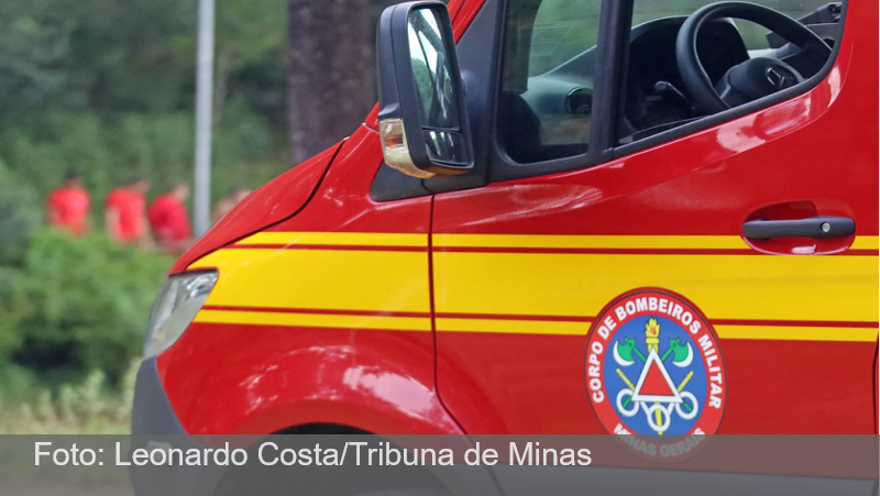 Incêndio atinge prédio no bairro Santa Luzia, em Juiz de Fora