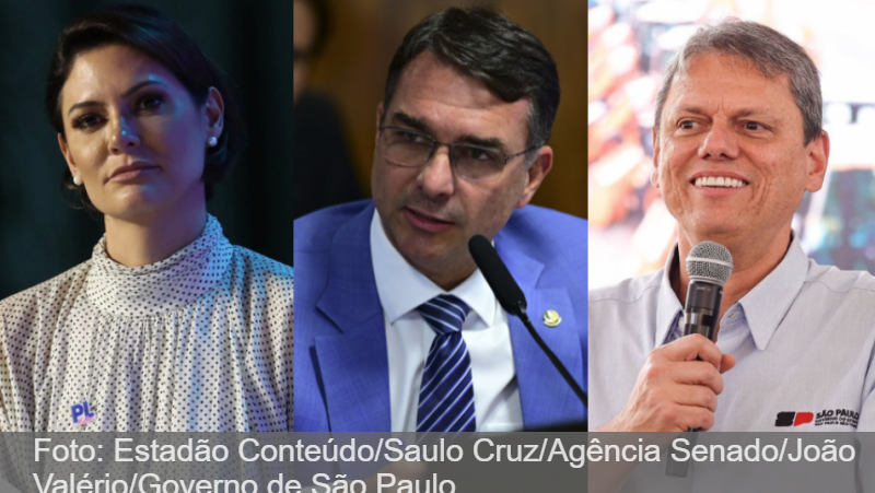 Andréia Sadi: Aliados de Flávio Bolsonaro avaliam que Michelle pode tentar resgatar ‘plano Tarcísio’