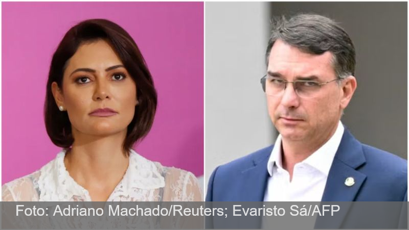 Flávio diz que Michelle está ‘desinformada’ após insinuação de que esteve em festas de Vorcaro