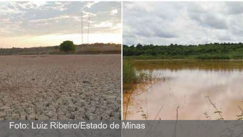 29 cidades mineiras sofrem com problemas causados pela seca e pela chuva