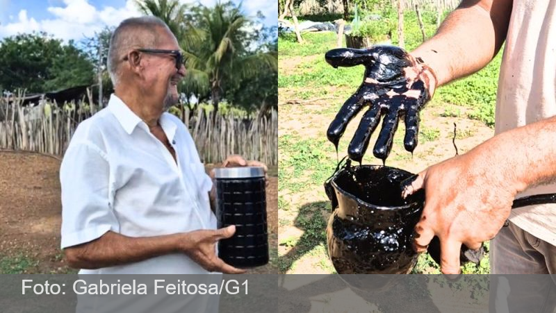 Líquido escuro achado em sítio no Ceará é petróleo cru; ANP avalia tamanho e extração