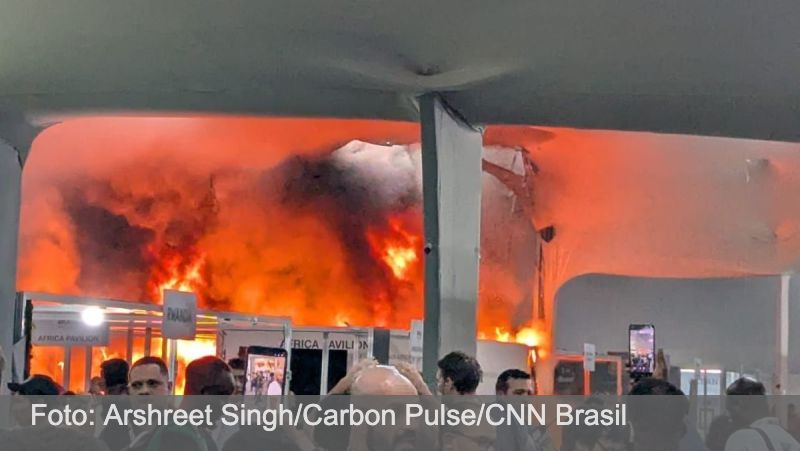 Após incêndio, ONU diz que local da COP agora é responsabilidade do Brasil