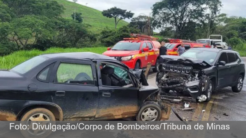 Acidente na MG-133 entre Coronel Pacheco e Tabuleiro deixa vítima fatal