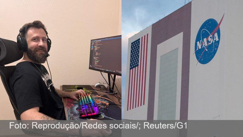Brasileiro descobre falhas na Nasa e é reconhecido pela agência espacial dos EUA