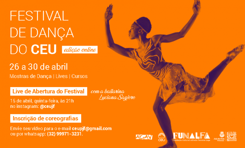 Praça CEU promove live com Luciana Sagioro e cadastra coreografias para mostras virtuais de dança