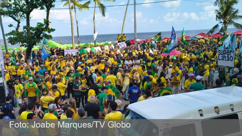 Partidos de direita fazem manifestações com críticas ao STF e ao ministro Alexandre de Moraes