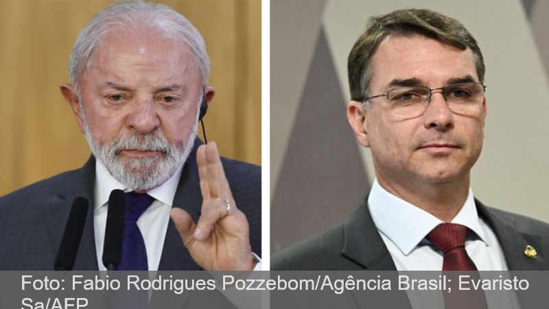 Quaest: 32% dizem que apoio de Trump a Flávio Bolsonaro aumenta chance de votar em Lula; 28%, no senador