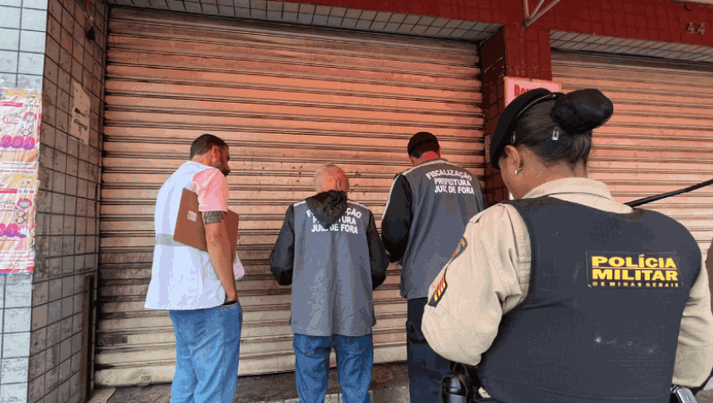Fiscalização interdita bar no Centro de Juiz de Fora por falta de condições sanitárias