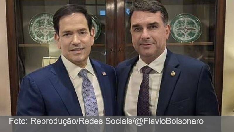 Rubio responde a carta de Flávio e reforça postura de tarifar o Brasil