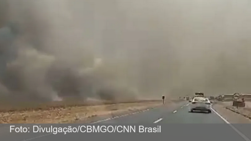 Incêndios florestais: autoridades combatem queimadas e prendem suspeitos em Goiás