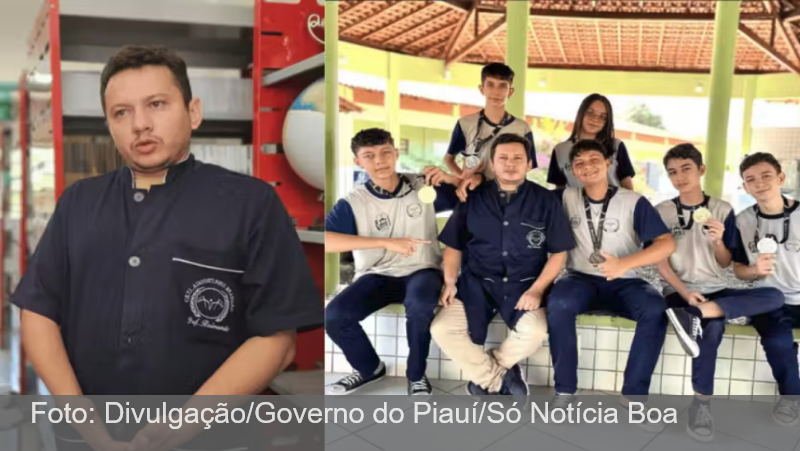 Alunos conquistam 300 medalhas na olimpíada de matemática no interior do Piauí