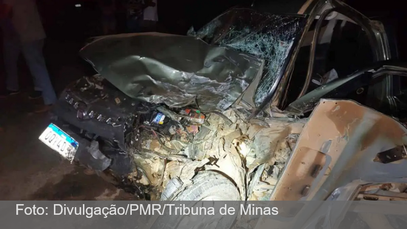 Idoso morre em acidente na MG-133 em Coronel Pacheco