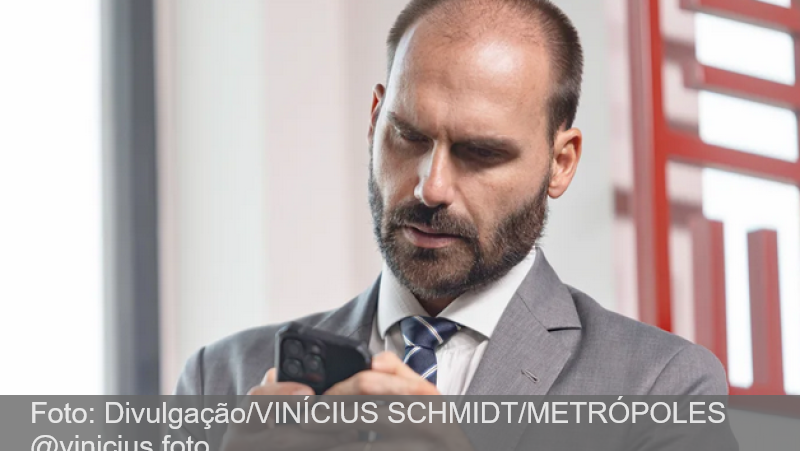 Eduardo Bolsonaro diz que denunciará a Trump eventual parcialidade do TSE