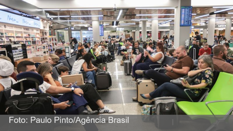 Pane técnica cancela pousos e decolagens no Aeroporto de Congonhas e afeta os principais aeroportos do Brasil
