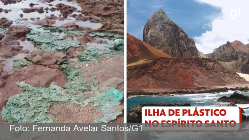 Pesquisadores descobrem rochas de plástico no arquipélago quase inabitado mais distante do litoral brasileiro