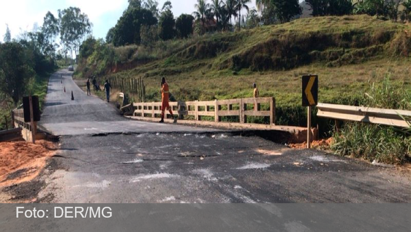 Governo de Minas publica edital para obras em pontes na Zona da Mata