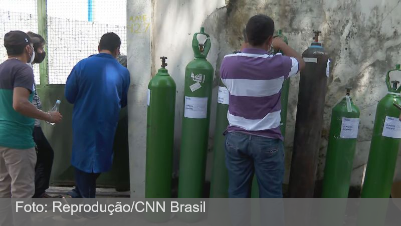 MPF pede que Manaus e Amazonas paguem R$ 4 bilhões por falta de oxigênio na pandemia de Covid-19