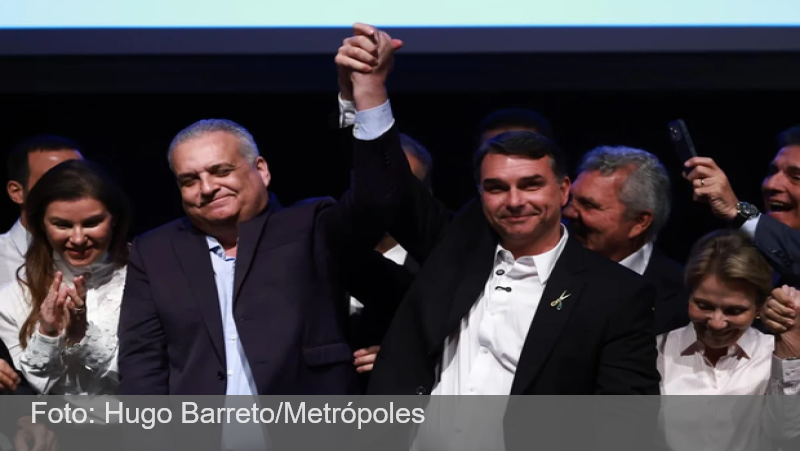 Flávio Bolsonaro define Alfredo Gaspar como vice em chapa puro-sangue