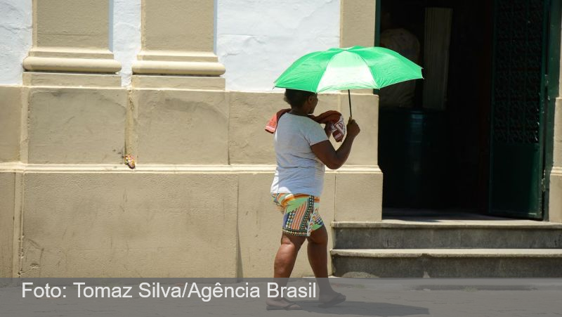 Onda de calor atinge grande parte do país nesta terça-feira