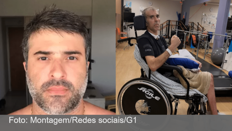 Viúva de piloto de helicóptero baleado em operação presta homenagem: ‘O Felipe lutou como sempre viveu, com coragem, dignidade e fé’